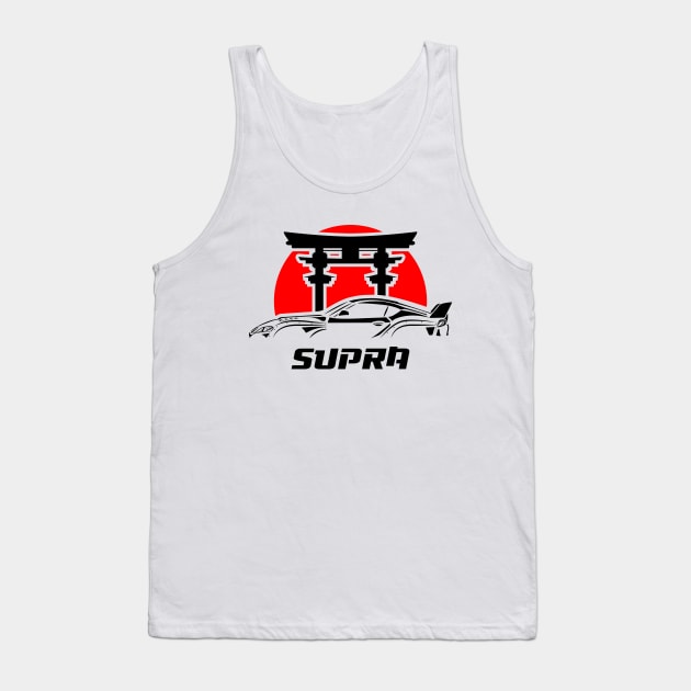 MK5 Supra GR JDM Tank Top by GoldenTuners